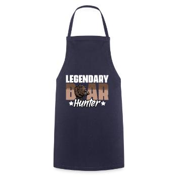 Legendärer lustiger Grunt-Jagd-Humor für - Kochschürze - Navy - Vorne - AI Model Male 185 dark (185cm)