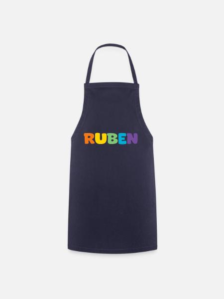Name - Ruben - Kochschürze - Navy