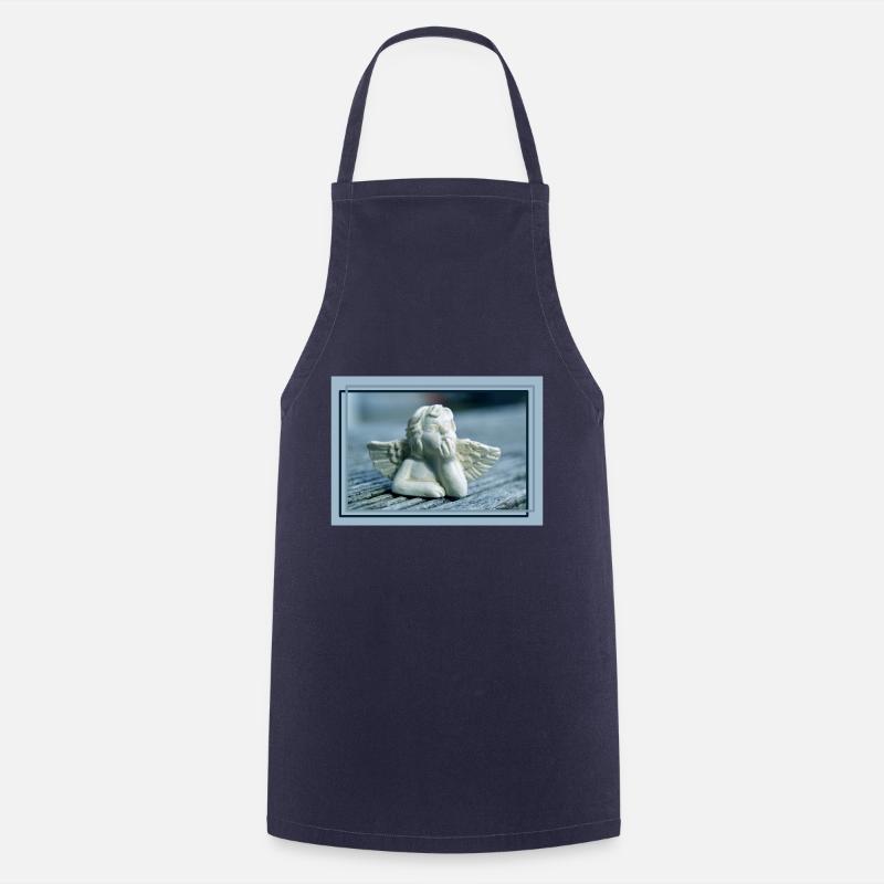 Engel in Blau - Kochschürze - Navy