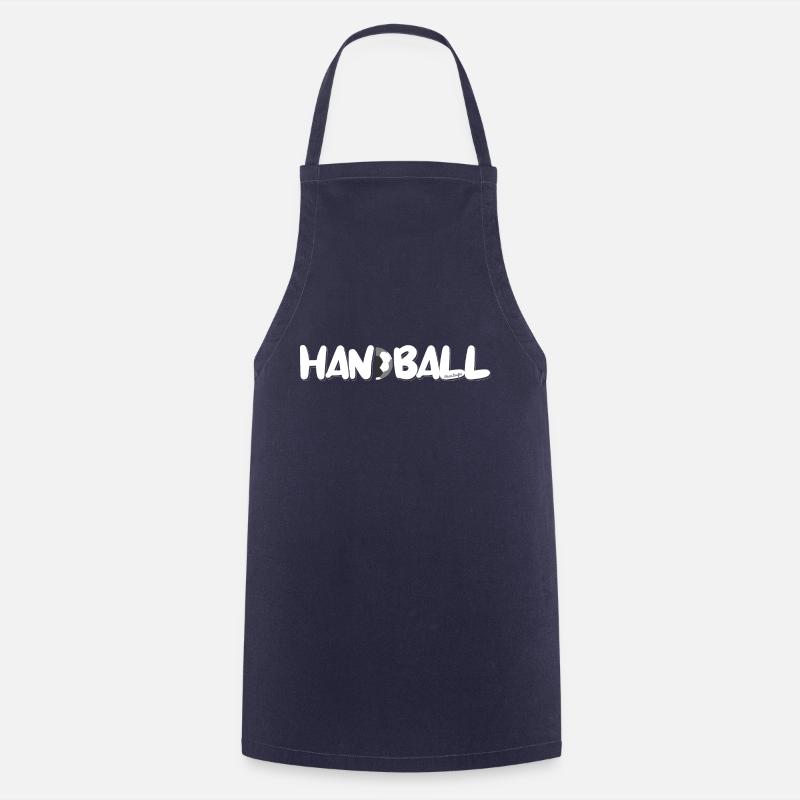Handball - Circular Runner - Cooking Apron - navy