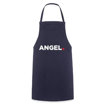 Ange - Tablier de cuisine - marine - Devant - AI Model Male 185 dark (185cm)
