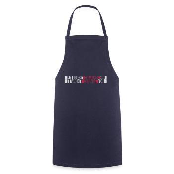 Workout Fitness Motivation Quote - Cooking Apron - navy - Front - AI Model Male 185 dark (185cm)