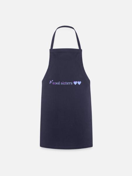 soul sisters - Kochschürze - Navy