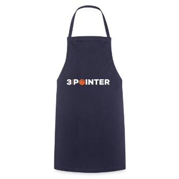 Basket-ball - Tablier de cuisine - marine - Devant - AI Model Male 185 dark (185cm)
