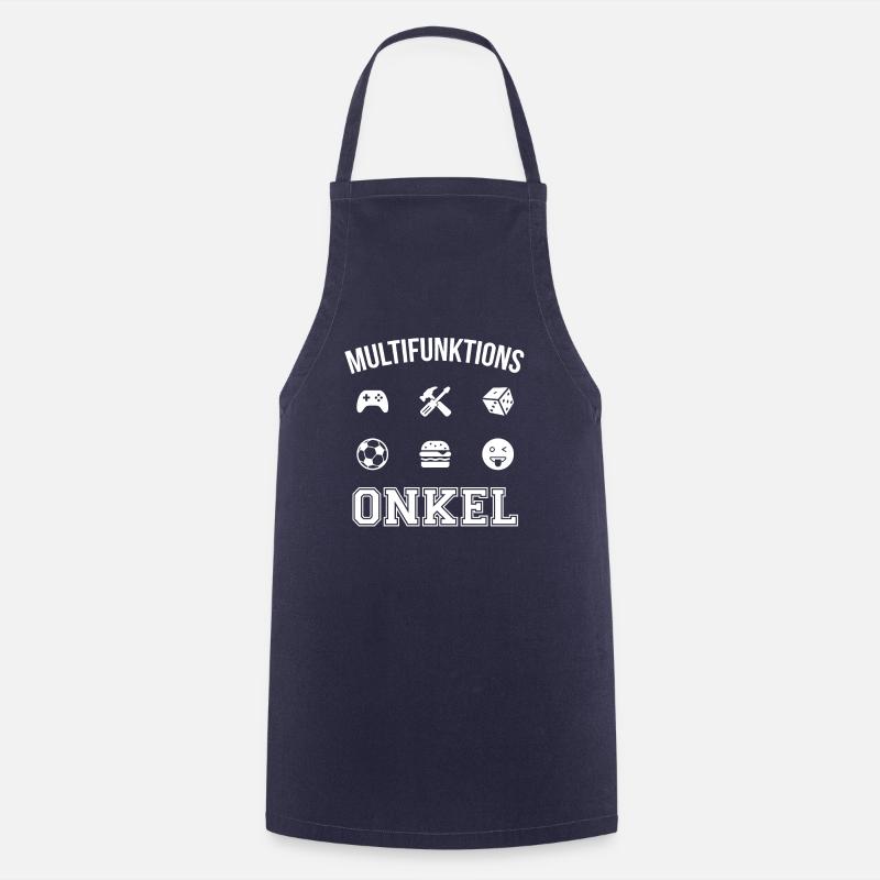 Multifunktionaler Onkel - Das super Geschenk! - Kochschürze - Navy