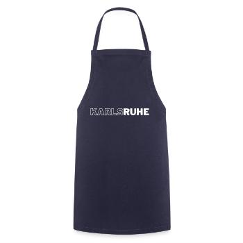 Karlsruhe - Cooking Apron - navy - Front - AI Model Male 185 dark (185cm)