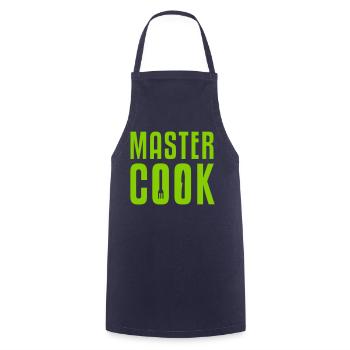 Master chef - Cooking Apron - navy - Front - AI Model Male 185 dark (185cm)