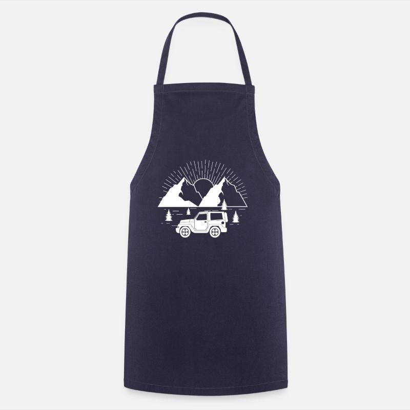 4x4 off road - Tablier de cuisine - marine