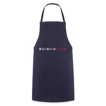 in dog years Dead - Cooking Apron - navy - Front - AI Model Male 185 dark (185cm)
