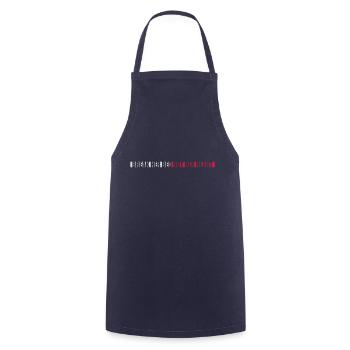 break her bed quote - Cooking Apron - navy - Front - AI Model Male 185 dark (185cm)