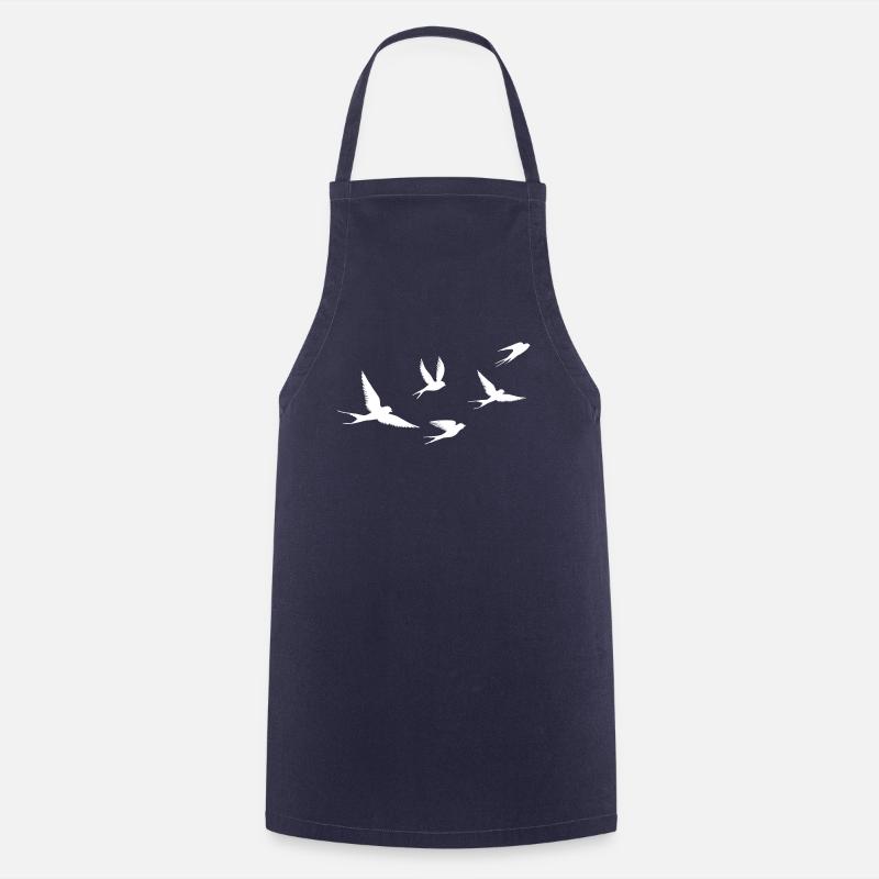 Birds | Oiseau - Tablier de cuisine - marine