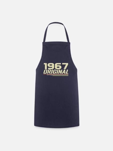 Jahrgang 1967 Jahrgang 1967 Retro Jubiläum 1967 - Kochschürze - Navy