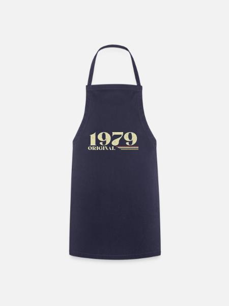 Original 1979 Vintage 1979 anniversaire 1979 rétro - Tablier de cuisine - marine