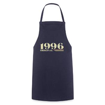 Original 1996 Vintage 1996 Birthday 1996 Retro - Cooking Apron - navy - Front - AI Model Male 185 dark (185cm)