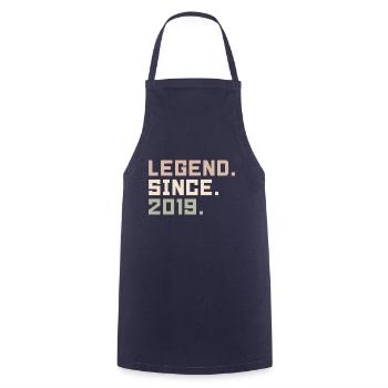 Legenden wurden im 2019 geboren Geschenkideen 2019 - Kochschürze - Navy - Vorne - AI Model Male 185 dark (185cm)