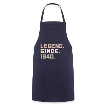 Legenden wurden im 1940 geboren Geschenkideen 1940 - Kochschürze - Navy - Vorne - AI Model Male 185 dark (185cm)