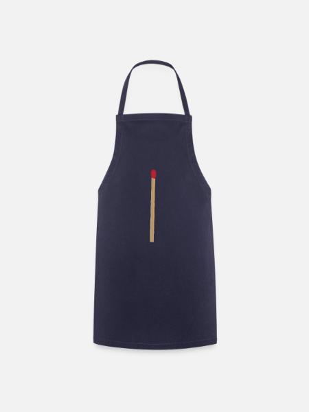 Streichholz - Kochschürze - Navy