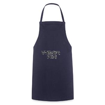 Full beard fan - Cooking Apron - navy - Front - AI Model Male 185 dark (185cm)