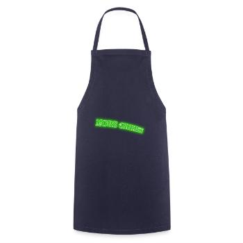 Plus de vert - Tablier de cuisine - marine - Devant - AI Model Male 185 dark (185cm)