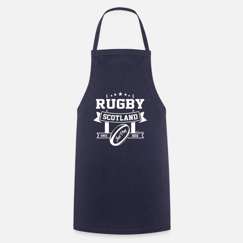 Rugby SCOTLAND Supporters - Augmented Reality - Cooking Apron - navy