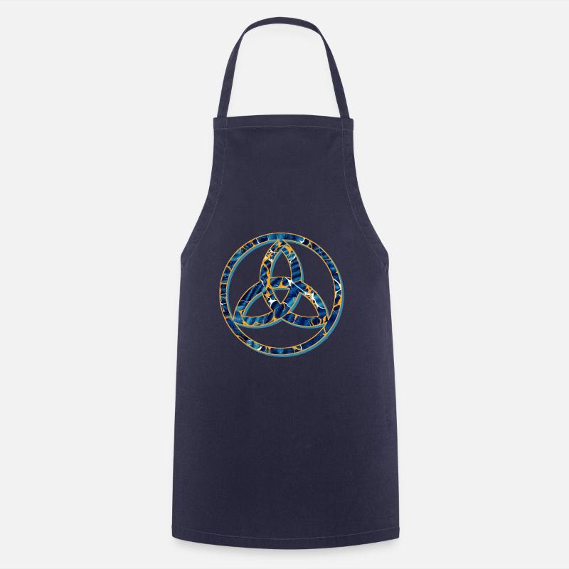 triquetra e 16 - Cooking Apron - navy