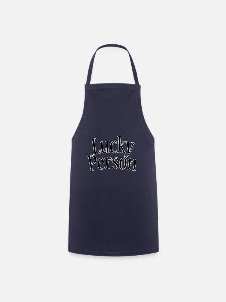 Lucky person - Kochschürze - Navy