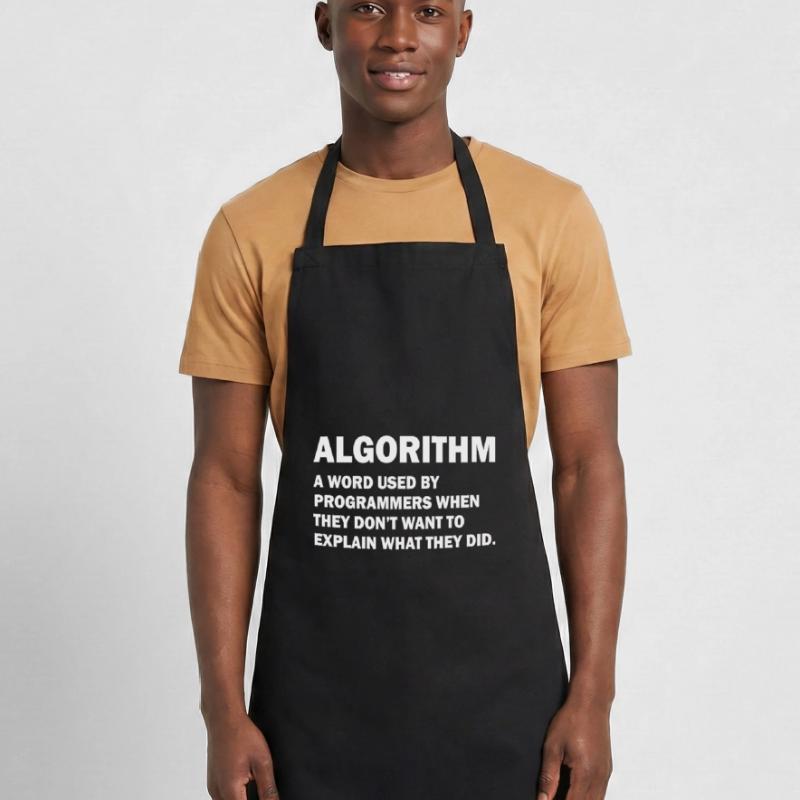Algorithm Admin Computer Science Nerd Programming Cooking Apron