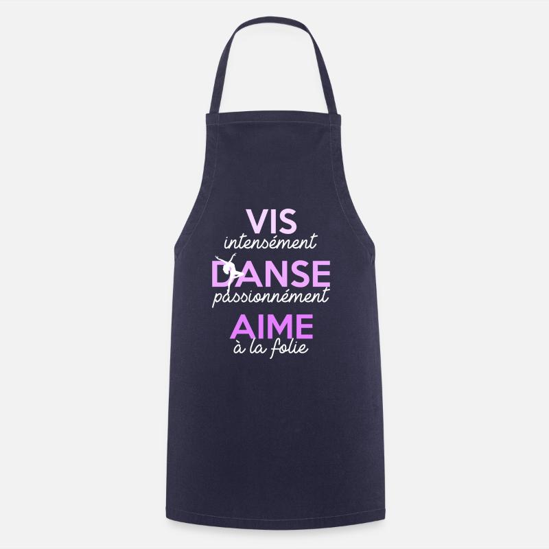 Vis Danse Aime - Tablier de cuisine - marine
