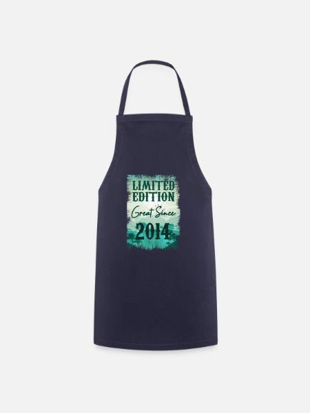 Einzigartig seit 2014 - Kochschürze - Navy