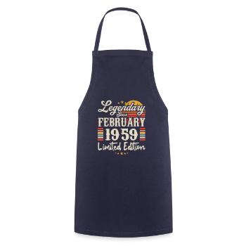 Legendary Since February 1959 | Limited Edition - Tablier de cuisine - marine - Devant - AI Model Male 185 dark (185cm)
