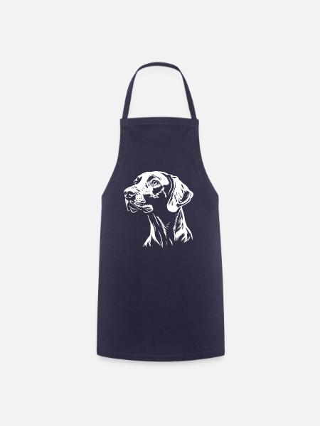 Deutsch Kurzhaar - Hunde Fan - Kochschürze - Navy