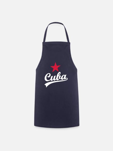 CUBA OLDSCHOOL SWOSH - Kochschürze - Navy