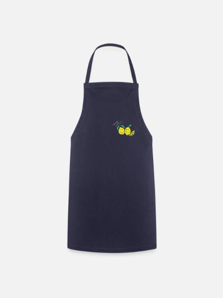 SmileyWorld Lemons Souriants - Tablier de cuisine - marine