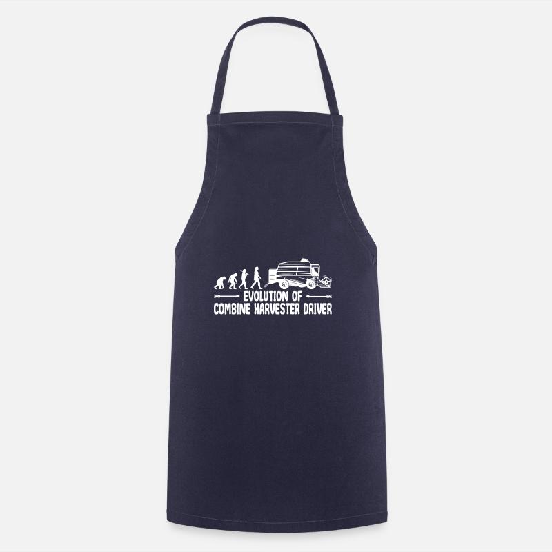 Combinez Grain Farmer Evolution Funny - Tablier de cuisine - marine