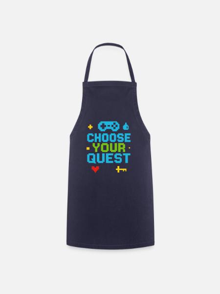 Choose Your Quest - Kochschürze - Navy