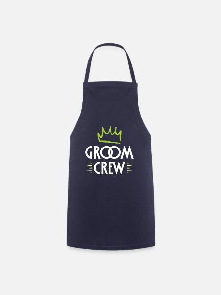 Groom Crew - Kochschürze - Navy