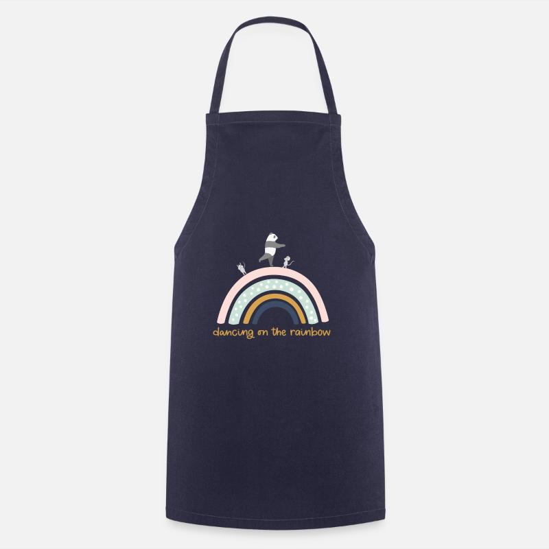 dancing on the rainbow - Kochschürze - Navy