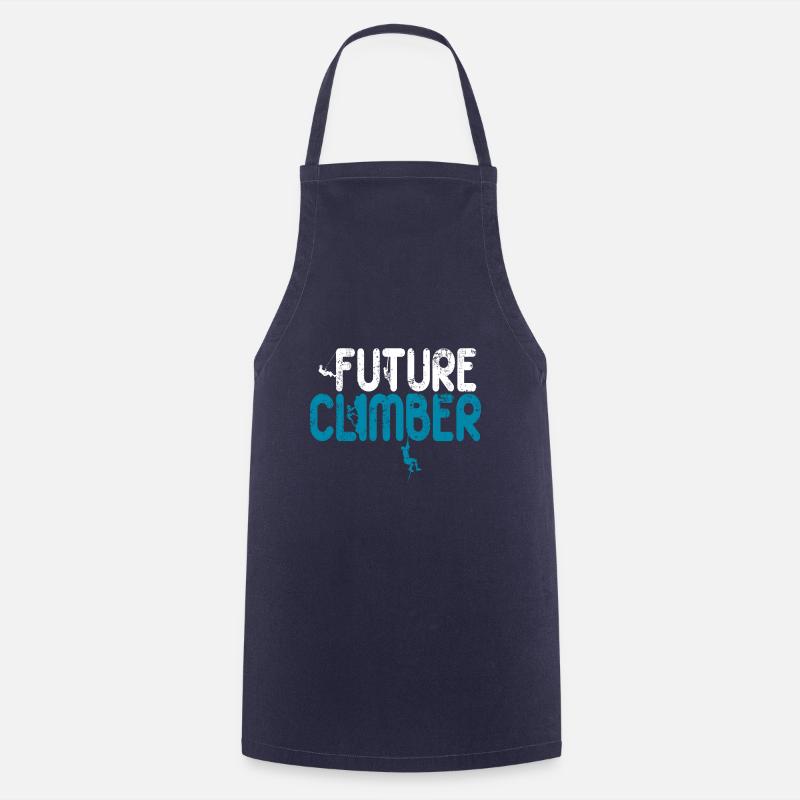 Futur Grimpeur Escalade Bébé Garçons Enfants - Tablier de cuisine - marine