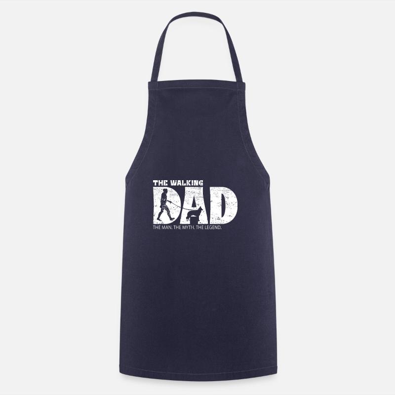 Groenendael The Walking Dad - Tablier de cuisine - marine