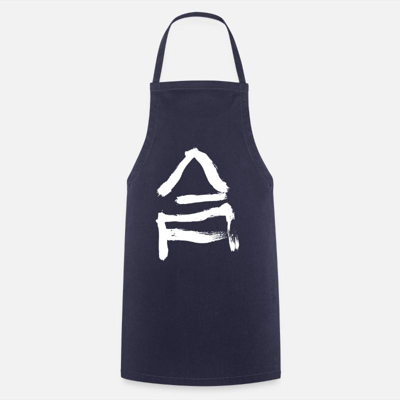 Ai (Harmony) japonais - Tablier de cuisine - marine