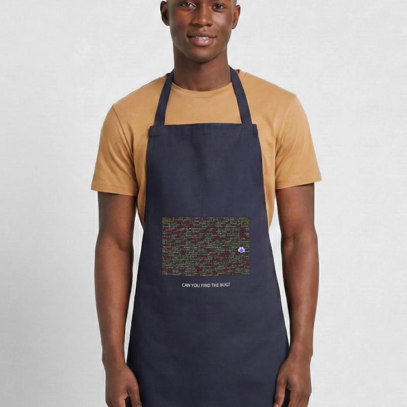 Programmeur, codeur, bugs, débogage Tablier de cuisine