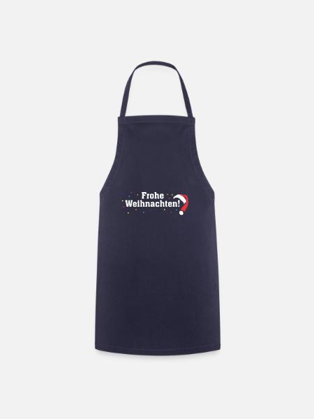 Weihnachtsgeschenk - Kochschürze - Navy