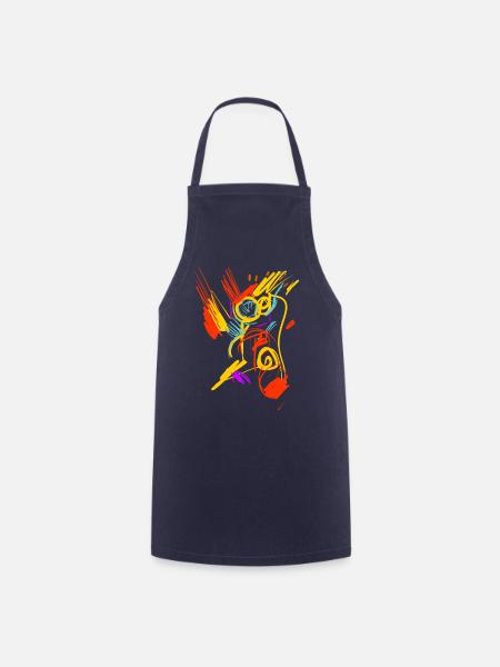 Kunst - Kochschürze - Navy