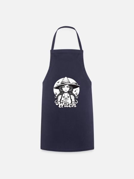 Witch - Kochschürze - Navy