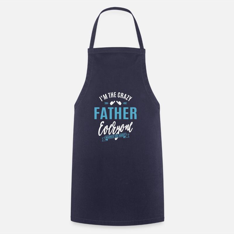 Crazy Father - Cooking Apron - navy