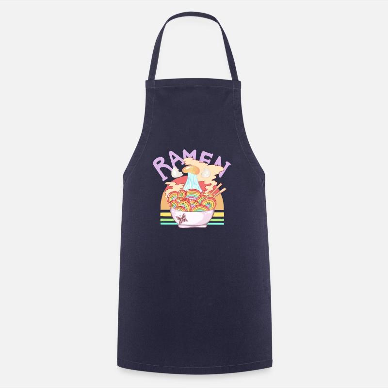 Ramens design - Tablier de cuisine - marine