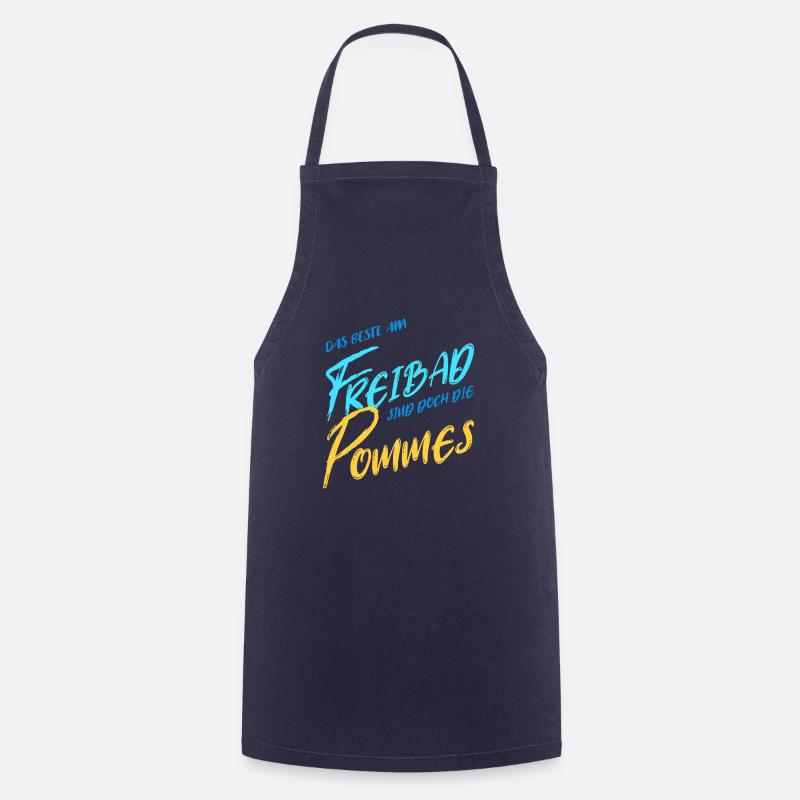 das Beste am Freibad - Kochschürze - Navy