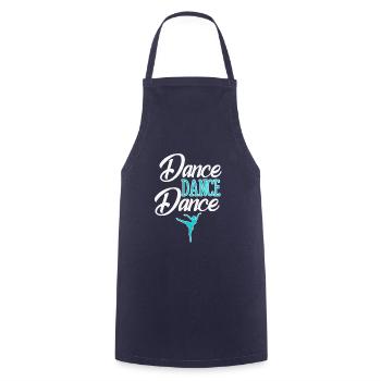 Danser danser et danser encore - Tablier de cuisine - marine - Devant - AI Model Male 185 dark (185cm)