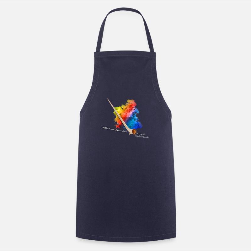 Alphorn - Kochschürze - Navy
