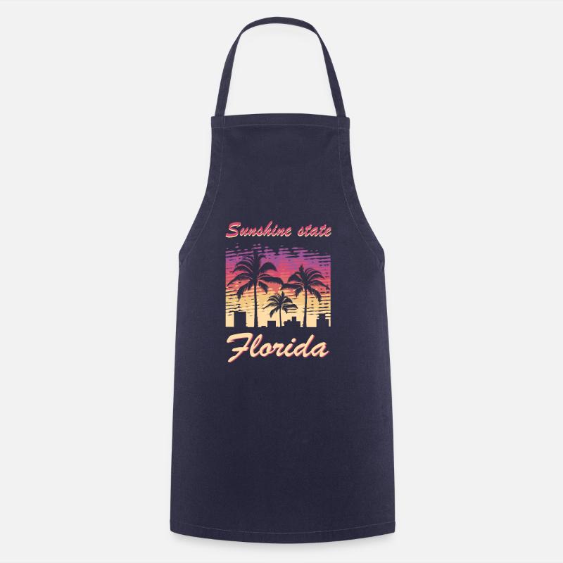 Floride - Tablier de cuisine - marine